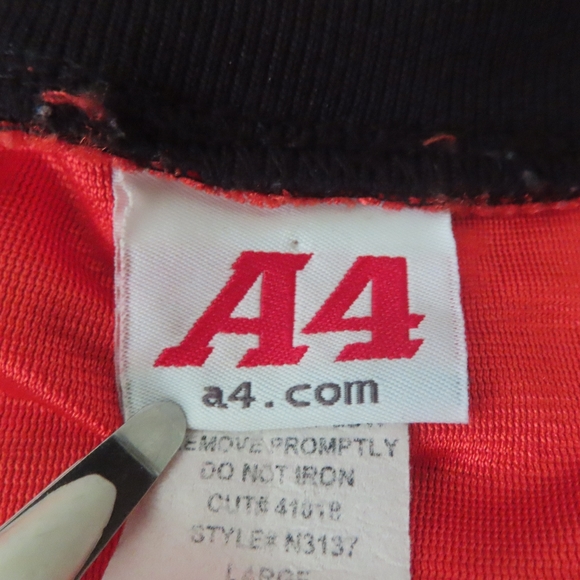 VINTAGE rare  1990S CRUSH ORANGE SODA  JERSEY made in usa SIZE L  #1 - Picture 6 of 7